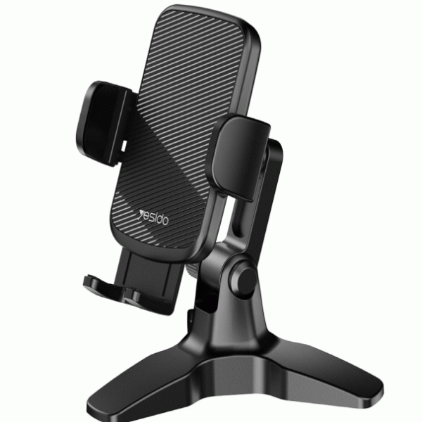 Universal Phone Holder Clip Adjustable Desktop Mobile Phone Tripod Stand