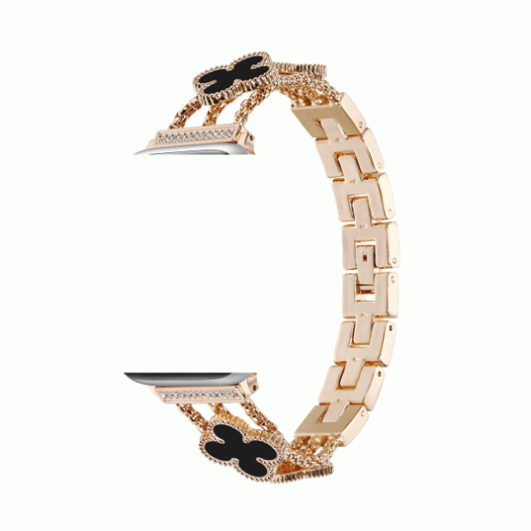 Thin Stainless Steel Watch Strap for Apple