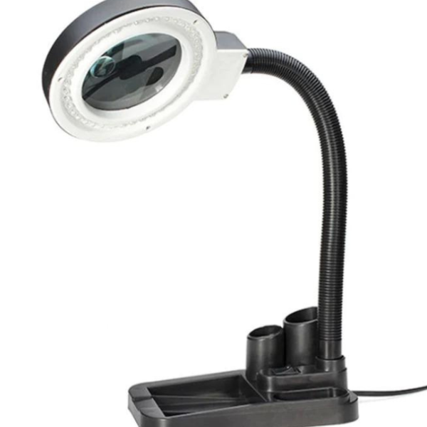 5X-10X Desktop Magnifying Glass Desk Lamp Welding Illuminator. Model A808