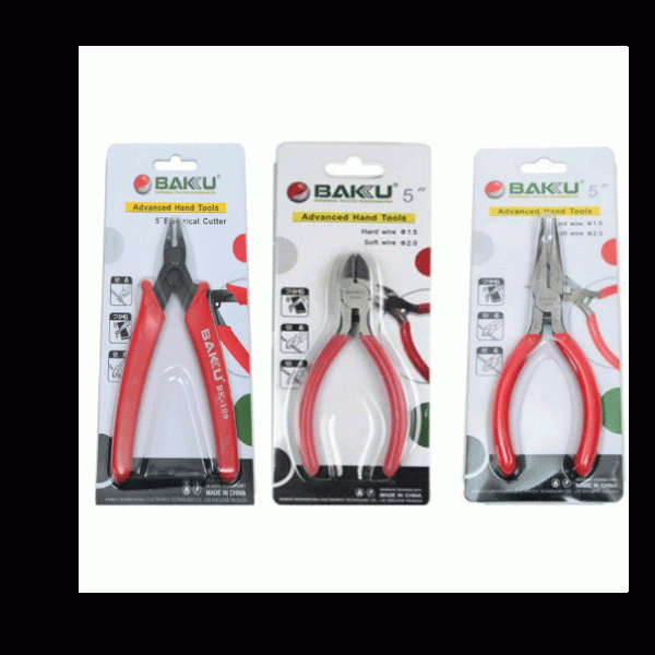 Baku Pliers for Mobile Repairing - Set of 3