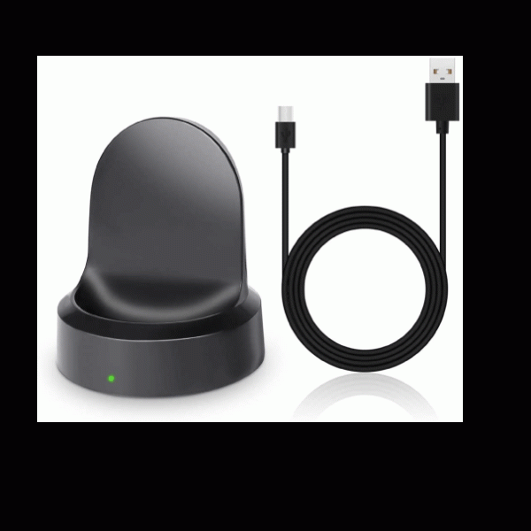 Universal Charger Dock for Samsung Watch Gear S2/S3/S4 - Black